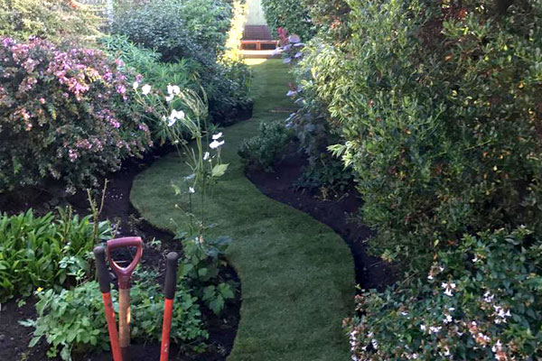 Previous TR Gardening project Example of previous TR Gardening work